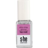 s-he colour&style ultra stay glossi nadlak za nokte – 303/002 1 kom | ePonuda.com