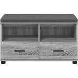  Klupa za hodnik s jastukom Sivi Sonoma 80 x 38 x 46 cm | Eponuda.com