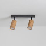  Brilagi - Reflektor SELE 2xGU10/30W/230V crna/dekor hrasta | Eponuda.com