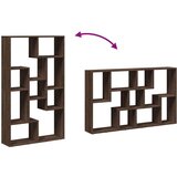 vidaXL Knjižna omara rjavi hrast 72x20x120 cm inženirski les | Shoptok.si