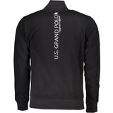 U.S. GRAND POLO US GRAND POLO MEN&#39;S BLACK ZIP SWEATSHIRT | Shoptok.si