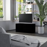 vidaXL TV ormarić crni 80 x 34 x 36 cm od iverice | shoptok.hr