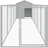  Kućica za pse s krovom svjetlosiva 117 x 609 x 123 cm čelična | Shoptok.si