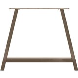  Noge za blagovaonski stol A-oblika 2 kom 90 x (72-73) cm Čelik - Prirodna 90 x (72-73) cm 1 | shoptok.hr