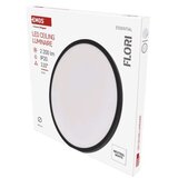  LED svetilo nadometno FLORI okrogla, črna, 22W, nevtralna bela Cene