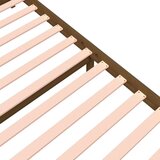  Posteljni okvir medeno rjav iz trdnega lesa 200x200 cm, (20643876) | Shoptok.si
