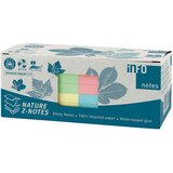 Blok samoljepljiv "Z" 75x75mm 12x100L Nature Global Notes 5644-88box sortirano | shoptok.hr