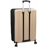 Kofer s zaključavanjem Šampanjca 50 x 30 x 76 cm ABS plastika | shoptok.hr