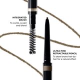 Clarins Wonder Define Eyebrow Pencil svinčnik za obrvi s čopičem odtenek 02 cool brown 0.06 g | Shoptok.si