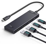 Ugreen USB-C Hub 10Gbps z 2x USB-C 3.2 in 2x USB 3.2 | Shoptok.si