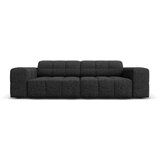 Cosmopolitan Design Antracitno siva sedežna garnitura 204 cm Chicago – Cene