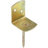  Nosači za ogradne panele 4 kom. L oblika, pocinčani metal | shoptok.hr