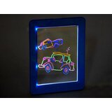  Osvijetljena ploča za neonsko crtanje s 3D naočalama | shoptok.hr