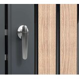  Westman - Spremište za 4 kante za smeće s krovom za biljke Planta | 4x240L | 84x264x124 cm - BRANDED IN GERMANY | shoptok.hr