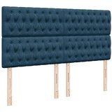  Krevet s oprugama i madracem plavi 180x200 cm baršunasti | shoptok.hr