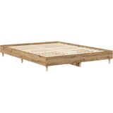  Okvir kreveta bez madraca boja hrasta artisan 150x200 cm | Eponuda.com