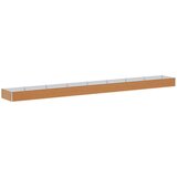  Povišena vrtna gredica 775 x 100 x 36 cm Cinkani čelik | shoptok.hr