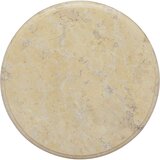 vidaXL stolna ploča krem ø 40 x 2,5 cm mramorna | shoptok.hr