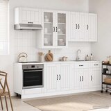  Kuhinjska jedinica LUCCA 8 kom. Bijela visokog sjaja | shoptok.hr