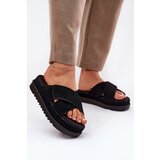 Boto Womens platform sandals with intertwining straps black Rinasara | ePonuda.com
