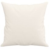  Ukrasni jastuci 2 kom krem 40 x 40 cm od umjetne kože | shoptok.hr