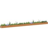  Povišena vrtna gredica 970 x 50 x 36 cm Cinkani čelik | Eponuda.com