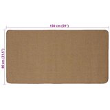  Tepih za područje Svijetlosmeđa 80 x 150 cm Juta - Svjetlosmeđa 80 x 150 cm | shoptok.hr