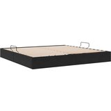  Otomanski krevet s pohranom Crna 200 x 200 cm Baršun | shoptok.hr