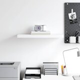  Plutajuća zidna polica bijela 60 x 23,5 x 3,8 cm MDF | Eponuda.ba