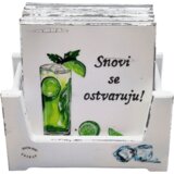 Poklon Dobra Ideja Set podmetača za čaše Gin Tonic | shoptok.hr