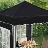  Rastezljivi šator za zabave 195 x 195 x 245 cm Antracit | shoptok.hr