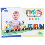 Lean Toys Edukativni vlakić sa slovima i brojevima - 16 elemenata | shoptok.hr