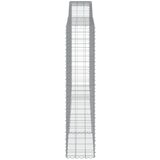  Lučne gabionske košare 3 kom 400x50x220/240cm pocinčano željezo | shoptok.hr