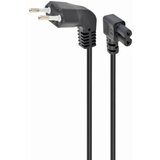Gembird Napajalni kabel 220V 2,5m C7 BIPOLAR kotni črn PC-184L | Shoptok.si