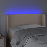  LED uzglavlje cappuccina 103x16x78/88 cm od umjetne kože | Eponuda.com