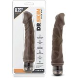 Dr Skin vibrator Dr. Skin - Cock Vibe no6, tamno smeđi | shoptok.hr