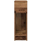 vidaXL Nočna omarica z predalom starinski les 20x36x60 cm | Shoptok.si
