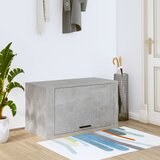  Zidni ormarić za cipele boja betona 70x35x38 konstruirano drvo | shoptok.hr
