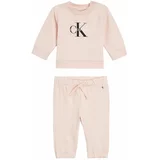 Calvin Klein Jeans Otroška trenirka roza barva