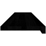  Gazišta stepenice 20 kom tamnosmeđi 110x30x2 cm masivna hrast | shoptok.hr