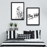 Wallity slika stay wild 2, 2 dela, 30 x 40cm Cene