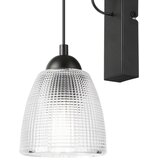  Zidna lampa LEANDRA 1xE27/15W/230V hrast/crna | Eponuda.com