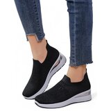 Resti Women's slip-on sneakers on a wedge with rhinestones Qelavise | shoptok.hr