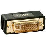 Lindy 41099 DVI adapter [1x muški konektor dvi, 24 + 5 polova - 1x ženski konektor dvi, 24 + 5 polova] crna Cijene