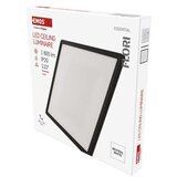  LED svetilo nadometno FLORI kvadratni, črna, 18W, nevtralna bela | Shoptok.si