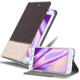 Cadorabo Ohišje, združljiv s Samsungom v antracitnem zlatu - zaščitni pokrov z magnetnim zapiranjem, stoječo funkcijo in režo za kartico, (20569962) | Shoptok.si