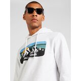 Jack & Jones Majica 'JJPEAK' modra / svetlo modra / črna / bela | Shoptok.si