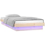  Okvir za krevet 90 x 200 cm od masivnog drva | shoptok.hr