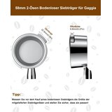 KOFIKOFI brez dna portafilter 58 mm za Gaggia kavni aparat | Shoptok.si