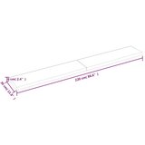  Stenska polica 220x30x(2-6) cm neobdelana trdna hrastovina | Shoptok.si